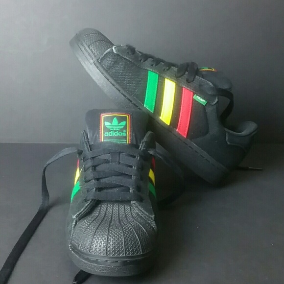 adidas superstar hemp rasta